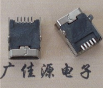 漳州mini usb 5p接口 迷你 卧式插座 端子贴片 接插件
