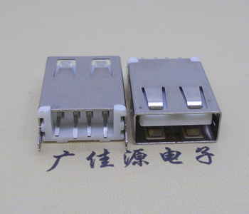 漳州USB AF立式 直插 加长款17.5MM 大电流3A插座
