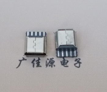 漳州Micro USB5p母座焊线 前五后五焊接有后背