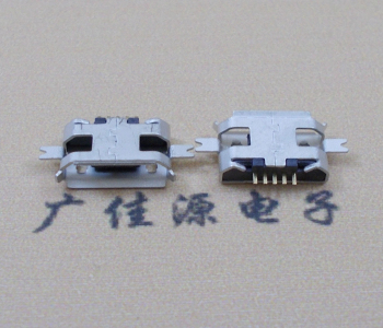 漳州MICRO USB 5P接口 沉板1.2贴片 卷边母座