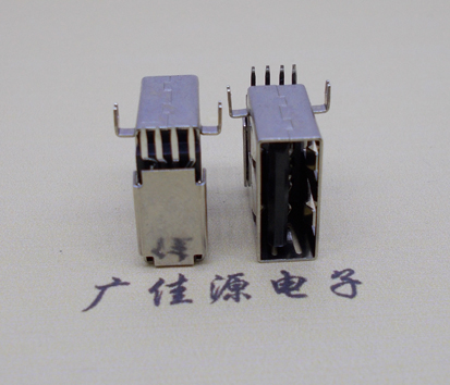 漳州USB侧插14.2防火 USB侧插沉板1..6mm直边反向胶芯 