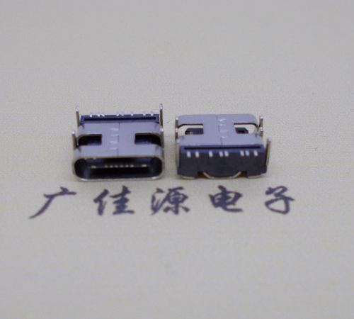 漳州Type-C8P母座卧式四脚插板连接器
