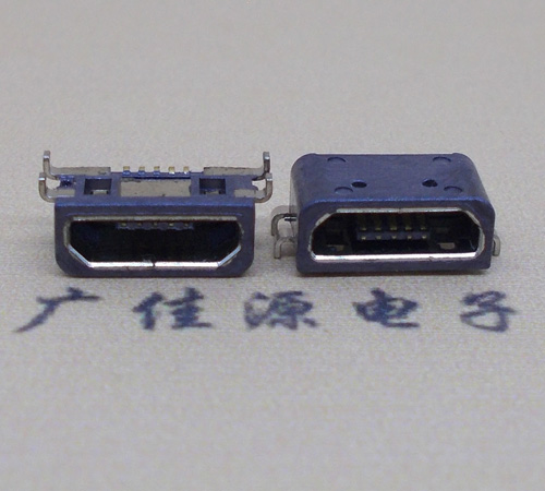 漳州迈克- 防水接口 MICRO USB防水B型反插母头