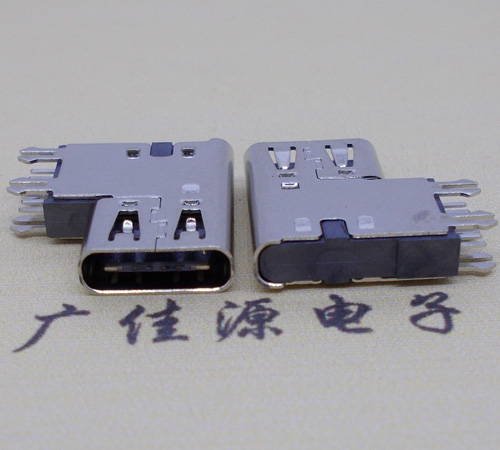 漳州type-c6p母座侧插加高连接器