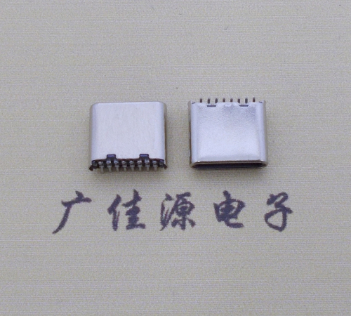 漳州立贴type-c16p公头侧边铆合长7.2mm