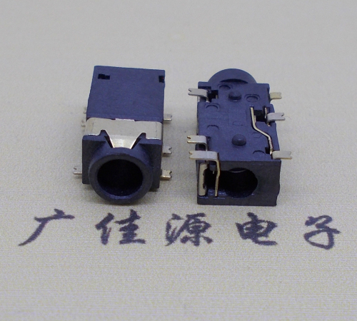 漳州PJ-342耳机2.5/3.5音频插座六脚贴片双柱
