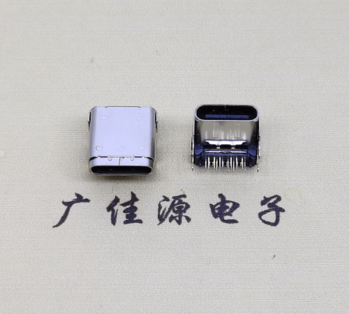 漳州type c24p板上母头 typec接口数据CL=3.4,DIP+SMT端子DIP长脚